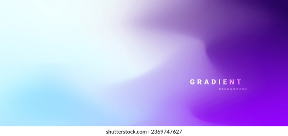 Abstract blurred color gradient background vector