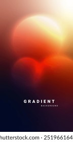 Fundo de gradiente colorido borrado abstrato para apresentação,Banner vertical. Ilustração vetorial.