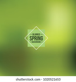 Abstract Blurred Colorful Background