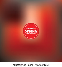 Abstract Blurred Colorful Background