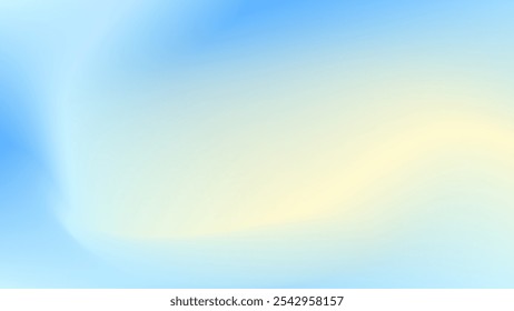 Abstract blurred colorful background. Blue background gradient mesh design for poster, template on web, backdrop, banner, brochure, website, flyer, landing page, presentation, and webinar. Sky. Clouds