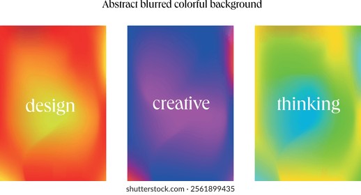 Abstract blurred colorful background for designes