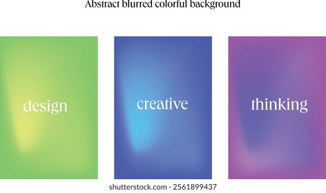 Abstract blurred colorful background for designes