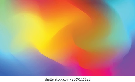Abstract Blurred Colorful Background, modern and futuristic