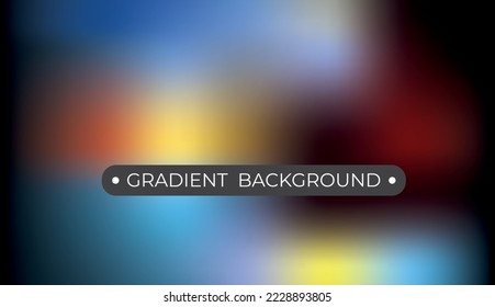 Abstract Blurred Colorful Background, vector
