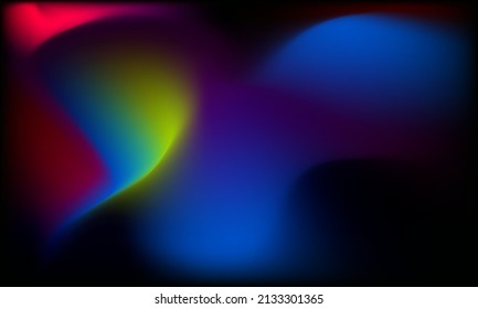 Resumen fondo oscuro de color borroso para tu diseño