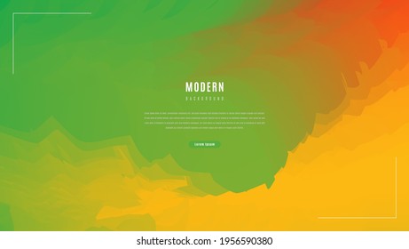 Abstract Blurred Colorful Dynamic Bright Gradient Mesh Multicolor Background. Good For Banner, Wallpaper or Landing Page.