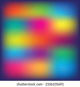 Abstract blurred colorful gradient backdrop. Vector illustration.