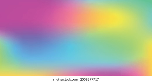 Abstract Blurred colorful gradient background. Beautiful backdrop for studio presentation website business banner apps ui brochure web mobile screen. EPS10 Vector illustration