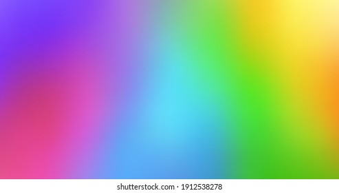 Abstract blurred colorful gradient mesh background  Rainbow backdrop vector design  Modern colored composition 