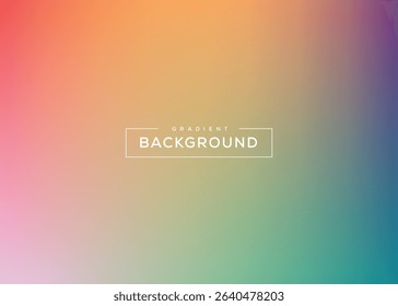Abstract blurred colorful gradient mesh background vector