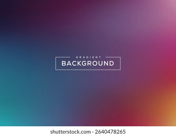 Abstract blurred colorful gradient mesh background vector