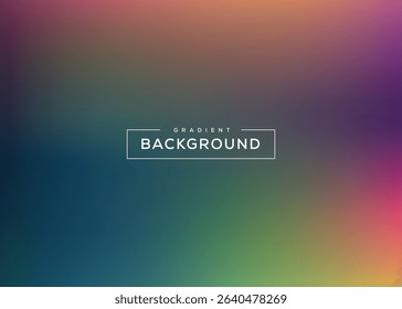 Abstract blurred colorful gradient mesh background vector