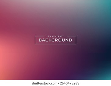 Abstract blurred colorful gradient mesh background vector
