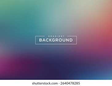 Abstract blurred colorful gradient mesh background vector
