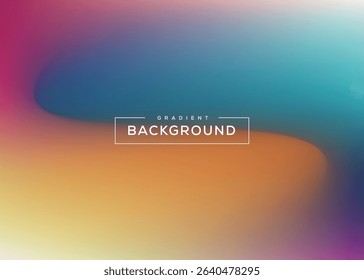 Abstract blurred colorful gradient mesh background vector