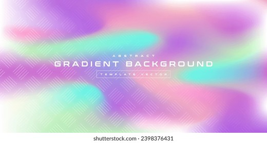 Abstract blurred colorful mesh gradient background, futuristic wallpapers branding, business card, soft pastel color, geometric line dot tech, digital cyber ai technology, presentation template vector