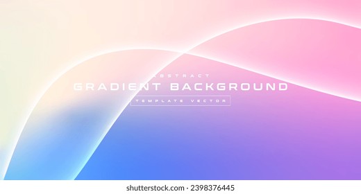 Abstract blurred colorful mesh gradient background, futuristic wallpapers branding, business card, soft pastel color, geometric line dot tech, digital cyber ai technology, presentation template vector