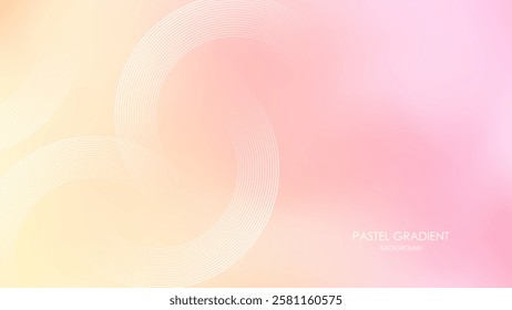 Abstract blurred colorful mesh gradient background. Minimalist banner background, pastel colorful  gradations. vector illustration
