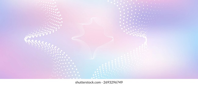 Abstract blurred colorful mesh gradient background, futuristic wallpapers branding, business card, soft pastel color, geometric line dot tech, digital cyber ai technology, Vector Illustration