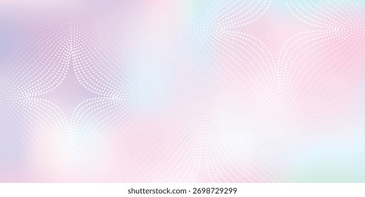 Abstract blurred colorful mesh gradient background, futuristic wallpapers branding, business card, soft pastel color, geometric line dot tech, digital cyber ai technology, presentation template vector