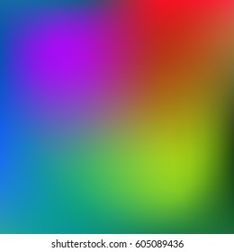 Abstract, Blurred colorful rainbow background. Vector illustration