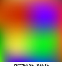 Abstract, Blurred colorful rainbow background. Vector illustration