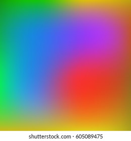 Abstract, Blurred colorful rainbow background. Vector illustration