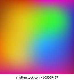 Abstract, Blurred colorful rainbow background. Vector illustration