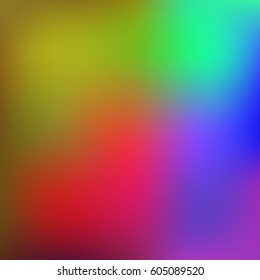 Abstract, Blurred colorful rainbow background. Vector illustration