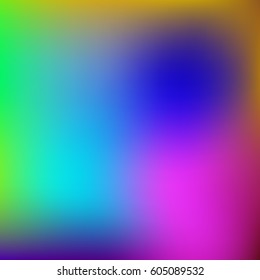 Abstract, Blurred colorful rainbow background. Vector illustration