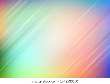 Abstract blurred colors background with lighting. Vector Eps10