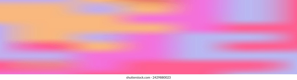 Fondo dinámico difuminado abstracto degradado de malla brillante con espacio de copia. Vector borrosos de colores naranja, rosa, púrpura, carmesí para el diseño, redes sociales, diseño web, banner, deportes