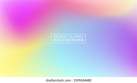 Abstract Blurred Effect Background.Colorful Elements for your website or presentation.