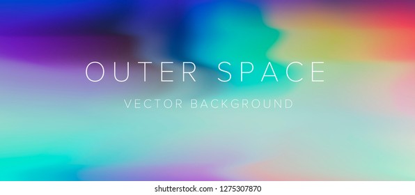 Abstract blurred futuristic vector background. Iridescent rosy texture, holograph foil/ paper, polarization effect. 
