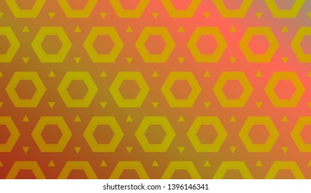 Abstract Blurred Geometric Background With Light. For Ad, Presentation, Card. Vector Illustration.