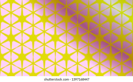 Abstract Blurred Geometric Background With Light. For Ad, Presentation, Card. Vector Illustration.