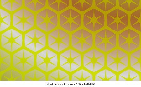 Abstract Blurred Geometric Background With Light. For Ad, Presentation, Card. Vector Illustration.