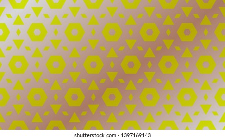 Abstract Blurred Geometric Background With Light. For Ad, Presentation, Card. Vector Illustration.