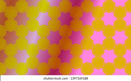 Abstract Blurred Geometric Background With Light. For Ad, Presentation, Card. Vector Illustration.