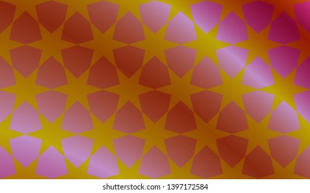 Abstract Blurred Geometric Background With Light. For Ad, Presentation, Card. Vector Illustration.