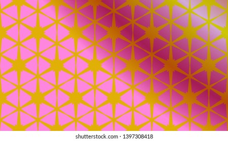 Abstract Blurred Geometric Background With Light. For Ad, Presentation, Card. Vector Illustration.