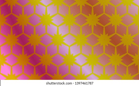 Abstract Blurred Geometric Background With Light. For Ad, Presentation, Card. Vector Illustration.