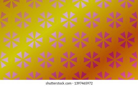 Abstract Blurred Geometric Background With Light. For Ad, Presentation, Card. Vector Illustration.