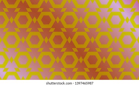 Abstract Blurred Geometric Background With Light. For Ad, Presentation, Card. Vector Illustration.