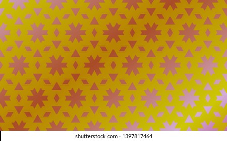Abstract Blurred Geometric Background With Light. For Ad, Presentation, Card. Vector Illustration.