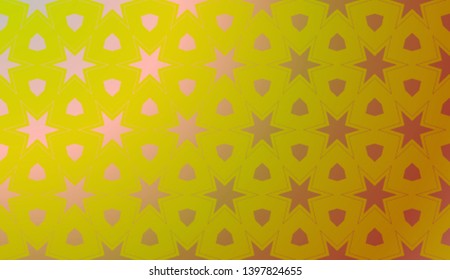 Abstract Blurred Geometric Background With Light. For Ad, Presentation, Card. Vector Illustration.