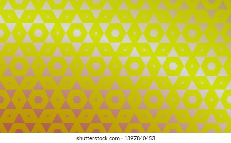 Abstract Blurred Geometric Background With Light. For Ad, Presentation, Card. Vector Illustration.