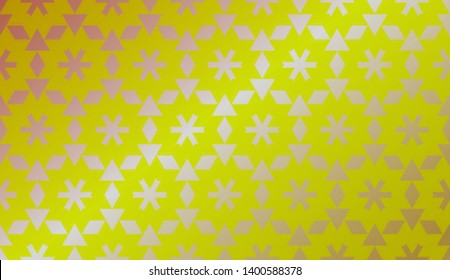 Abstract Blurred Geometric Background With Light. For Ad, Presentation, Card. Vector Illustration.