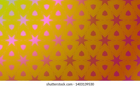 Abstract Blurred Geometric Background With Light. For Ad, Presentation, Card. Vector Illustration.